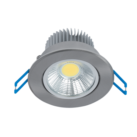 SPOT LED 7W 4000K-4300K 230V SATIN NICHEL